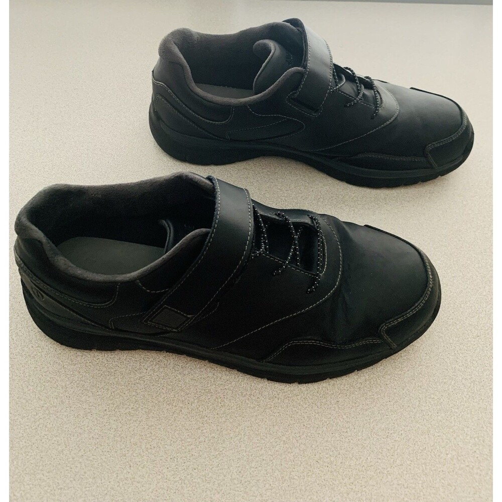 Anodyne Mens Casual Sneakers No 38 Black Size 12 XW Sport Walker Shoes - Picture 2 of 12